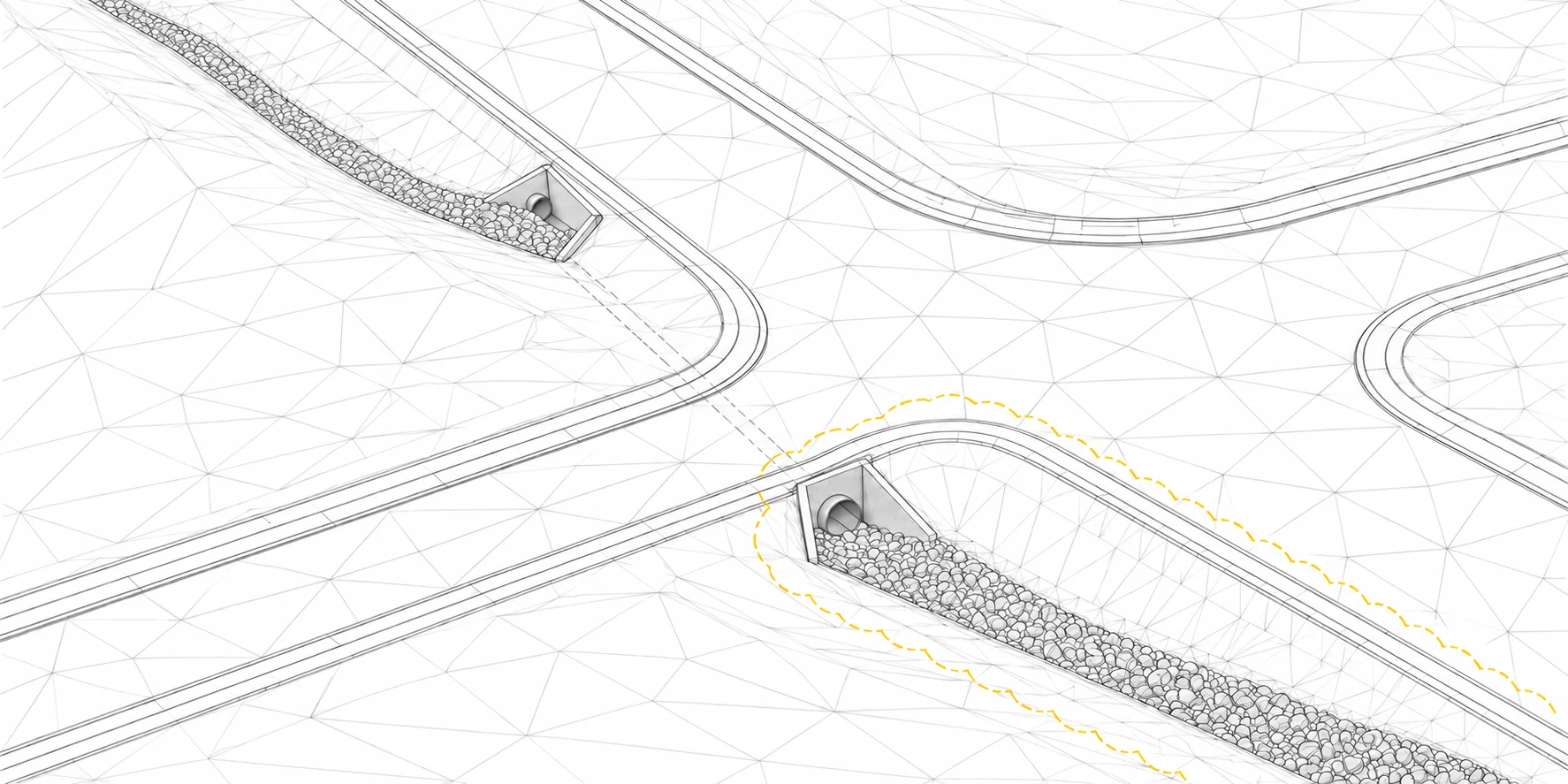 Illustrative construction workflow